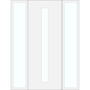 1 Flügel + 2 Seitenteile